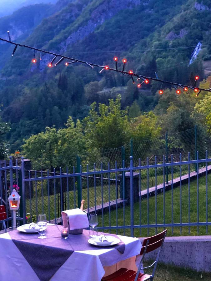 Le Castagne Matte Bed & Breakfast Stenico Bagian luar foto