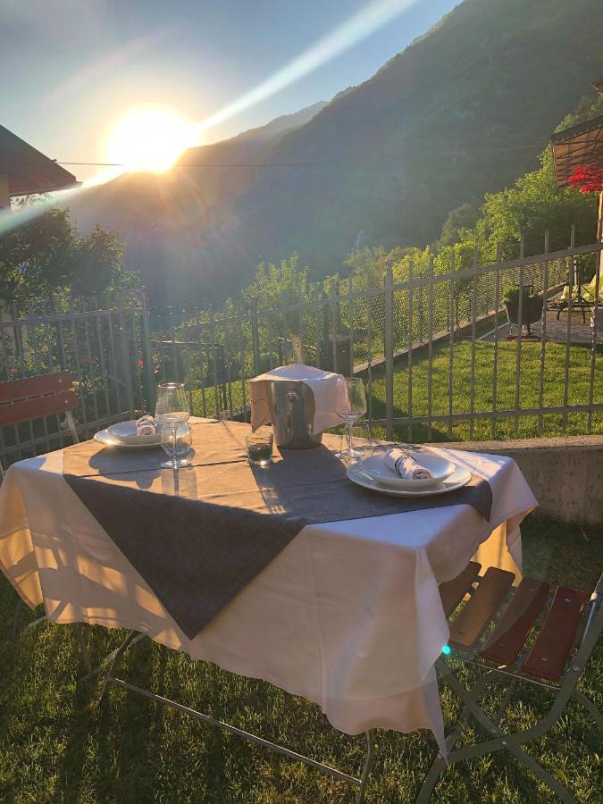 Le Castagne Matte Bed & Breakfast Stenico Bagian luar foto