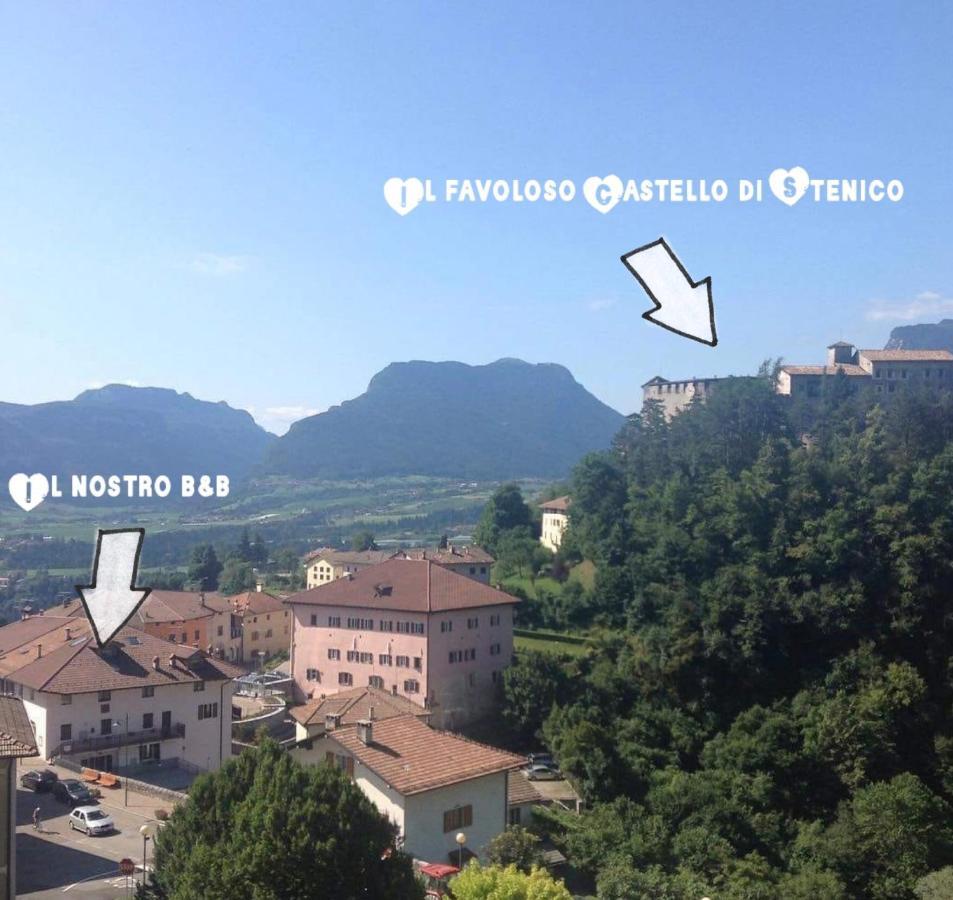Le Castagne Matte Bed & Breakfast Stenico Bagian luar foto