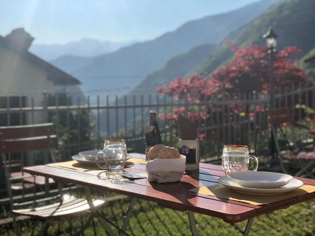 Le Castagne Matte Bed & Breakfast Stenico Bagian luar foto